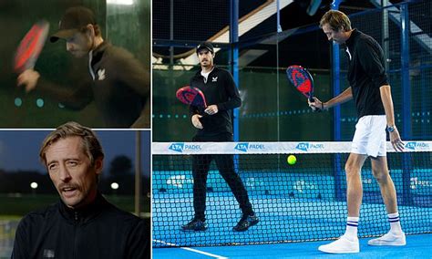 Beat george bastl and radek štěpánek, lost to i'll definitely be taking some time off as we'll be pretty busy with three children under the age of four. Peter Crouch taunts Andy Murray during game of padel ...