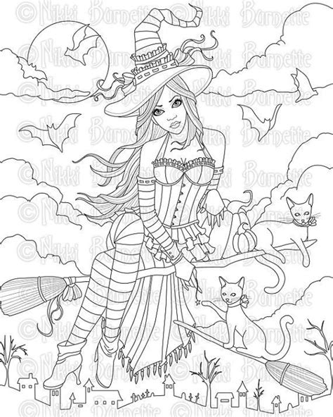 Coloring Pages Witches
