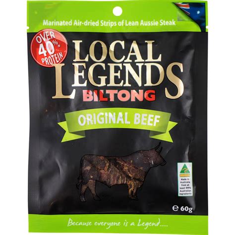 Local Legends Biltong Original Beef G Woolworths
