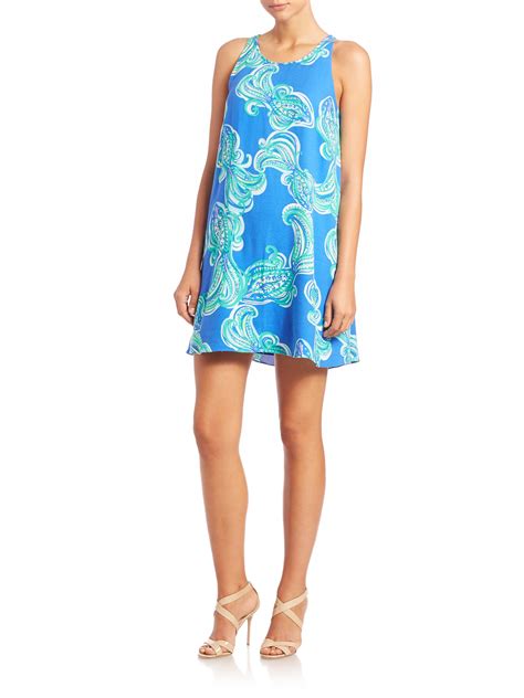 Lilly Pulitzer Wright Dress In Blue Lyst