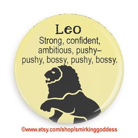 Funny Zodiac Fridge Magnet Leo Horoscope