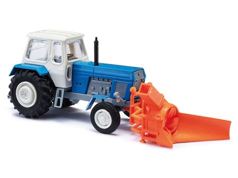 Busch TT Traktor Fortschritt ZT mit Schneefräse ASS