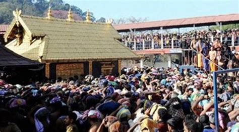 Sabarimala Temple Opens For Festival Season Thousands Line Up For