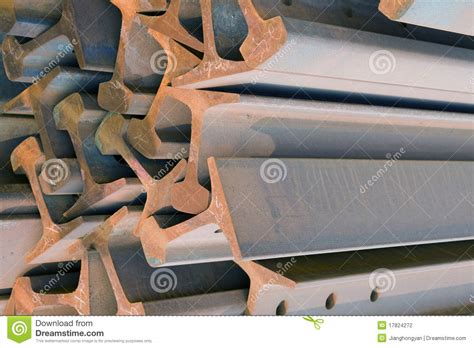 Steel Beams Stock Photo Image Of Beams Industry Angle 17824272