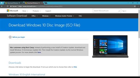 Download Windows 10 Creators Update Iso File Direct From