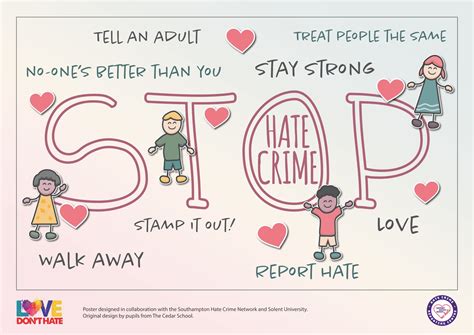 Hate Crime Awareness Poster 2 Spectrum