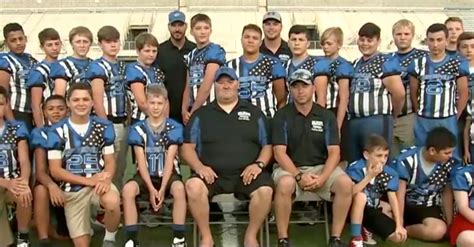Missouri Youth Football Team To Wear Thin Blue Line