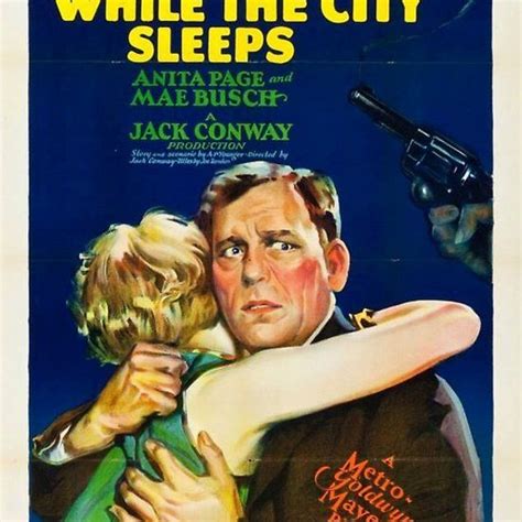 Classic Movie Poster While The City Sleeps Classic Movie Posters