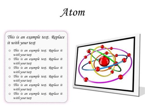 Atom Science Powerpoint Presentation Slides F Powerpoint Templates
