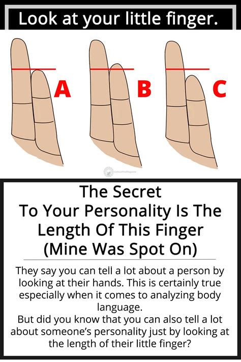 The Secret To Your Personality Is The Length Of This Finger Mine Was Spot On Reading Body