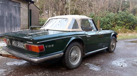 1972 Triumph Tr6 British Racing Green Sold Car And Classic
