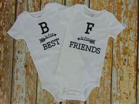 Best Friend Shirts Twin Baby Clothes Twin Shirts Best