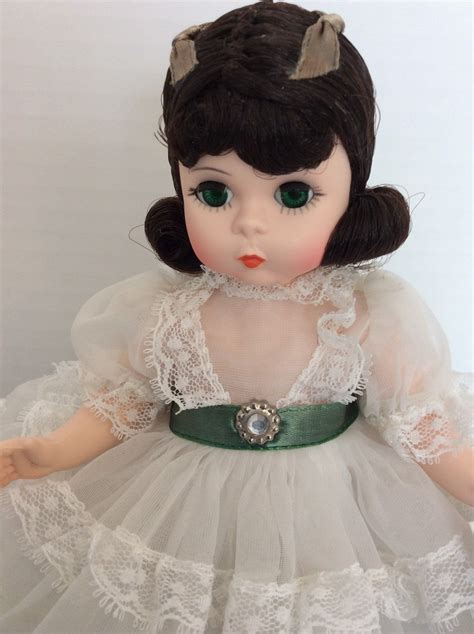 Scarlett O Hara Vintage Madame Alexander Doll Collectible Etsy Vintage Madame Alexander