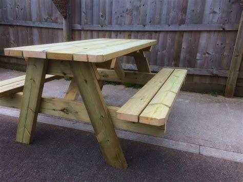 Foreverredwood.com has been visited by 10k+ users in the past month Swedish A-Frame Picnic Table Heavy Duty - Beer Garden
