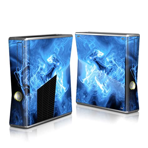 Blue Quantum Waves Xbox 360 S Skin Istyles
