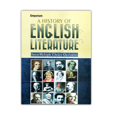 A History Of English Literature Through MCQs Emporium Publishers ...
