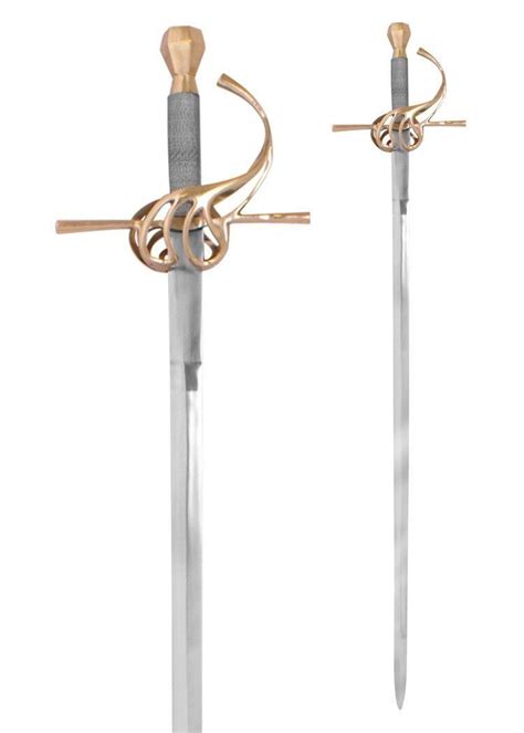 Rapier Sword 17th Century Technical Long 112 Cms Material Blade