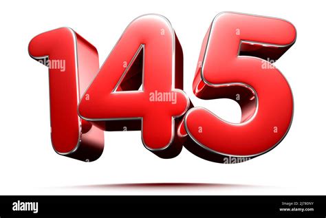 3d Number 145 Hi Res Stock Photography And Images Alamy