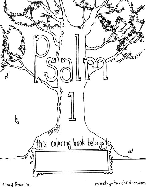 Pin By Sanctuary Solace On Psalms Psalms Bible For Kids Psalm 1