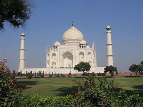 Taj Mahal India Mausoleum Panorama 600 World All Details