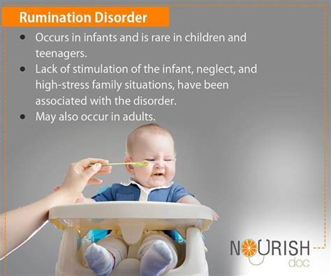 Rumination Disorder Usually Starts After The Age Of 3 Months Some Of