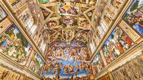 It is renowned for its renaissance art, especially the ceiling painted by michelangelo, and at this point, the sistine chapel's ceiling was painted like a simple blue sky with stars. Panic in the Sistine Chapel | Travel | The Sunday Times