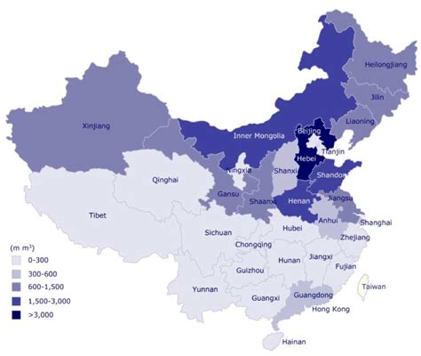 China Water Pollution Map Chinas Long March Towards Better