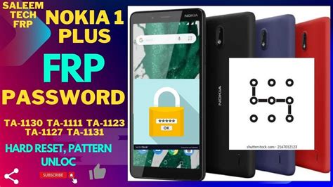 Nokia 1 Plus Hard Reset Bypass Screen Lock Frp Google Account TA 1111