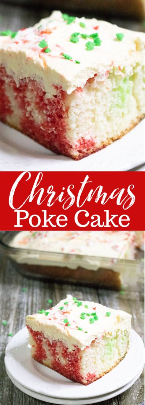 Prepare cake mix as directed. Christmas Poke Cake Recipes - Best Recipes Collection ...