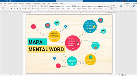 Como Crear Un Mapa Mental En Word Criar Apps Riset