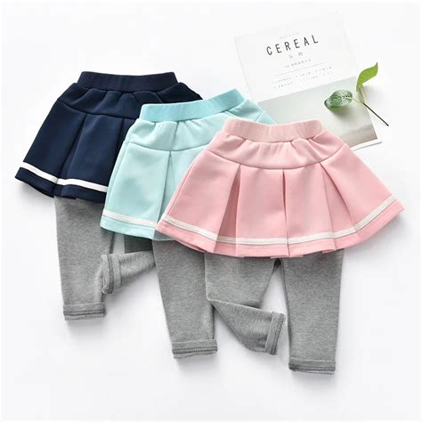Buy Kids Baby Girls Pants With Skirts Children Fashion