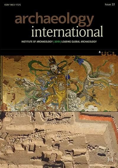 Latest Issue Of Archaeology International 2019 Available Online