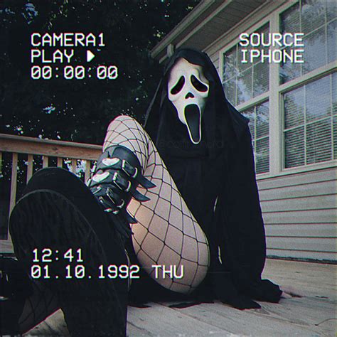 Ig Coffinchula Ghostface Genderbend Cosplay ¥ Cosplay Aesthetic Goth Gothgirl Ghostface