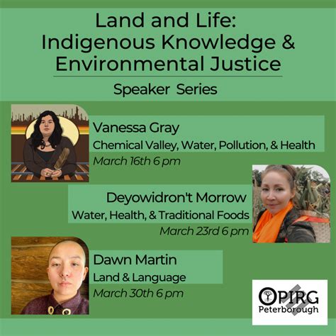 Land And Life Indigenous Knowledge And Environmental Justice Opirg