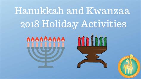 Hanukkah And Kwanzaa Holiday Activities Charlottes Best Nanny Agency