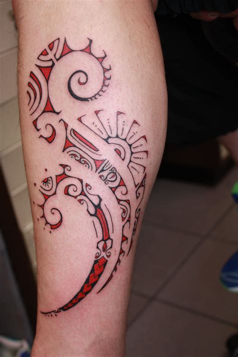 Tattoo Maori Leg By Fortuna15 On Deviantart