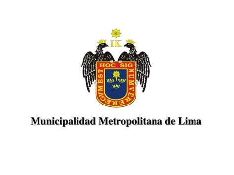 Ppt Municipalidad Metropolitana De Lima Powerpoint Presentation Free