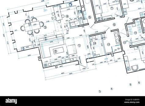 Blueprint Floor Plans Architectural Drawings Construction Background