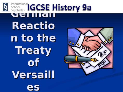 German Reaction To The Treaty Of Versailles History Resources