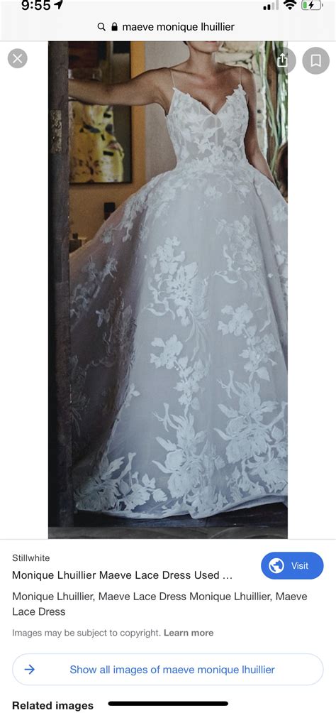 Monique Lhuillier Maeve Lace Dress Preowned Wedding Dress Save 49