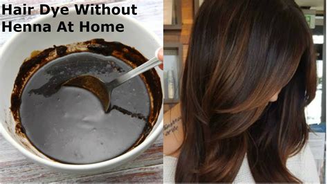 Homemade Hair Dyewithout Heenahow To Dye Hairbrownat Home With