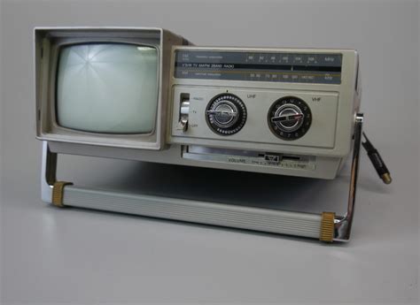 1970s Portable Tv Radio Hangar 19 Prop Rentals