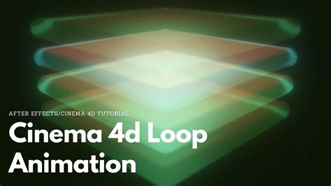 Cinema 4d Loop Animation Tutorial Youtube