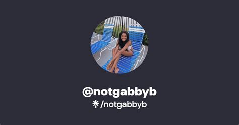 Notgabbyb Listen On YouTube Spotify Linktree
