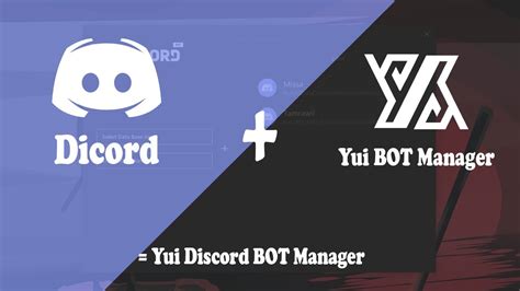 How To Manage Your Bot Yui Discord Bot Manager Youtube
