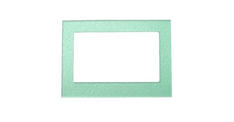 Pastel Mint Green Trendy Colors Magnetic Photo Frame Zazzle