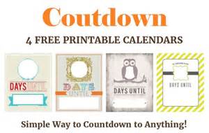 27 Fun Countdown Calendars To Anticipate Your Next Event Tip Junkie