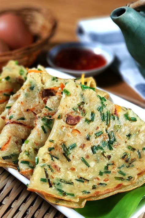 Traditional Chives Chinese Pancake My Lovely Recipes