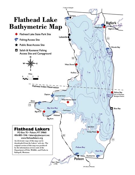 Map Flathead Lake • Flathead Lake Real Estate Advisors Llc