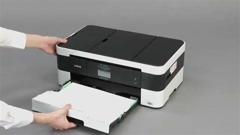 How To Put Paper In A Brother Printer Brother Printer Technical